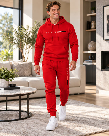 Men's Casual Hoodie and Jogger Pants Set