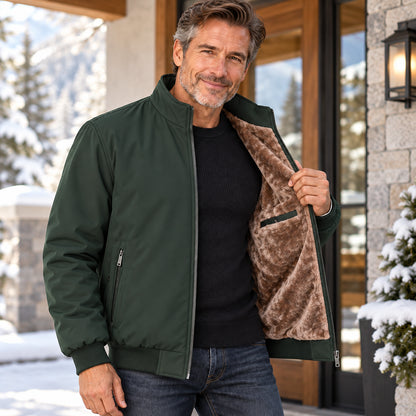 Men's Winter Fleece-Lined Jacket