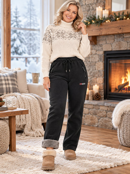 Women’s Fleece-Lined Warm Winter Pants