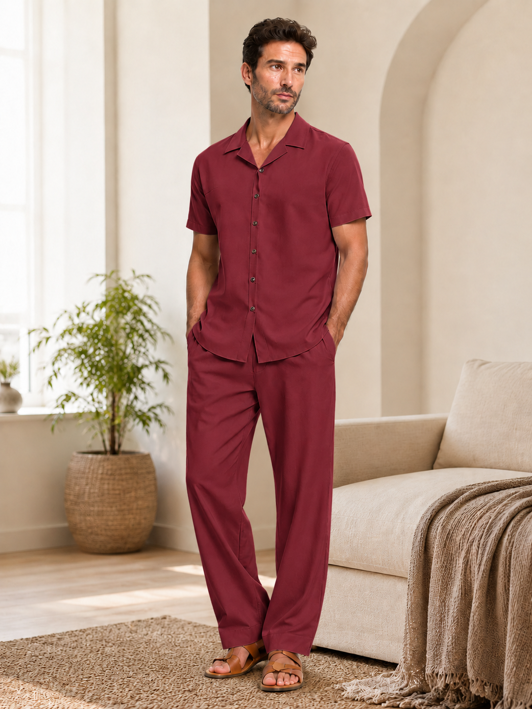 🏖️ Men's 2-Piece Casual Outfit
