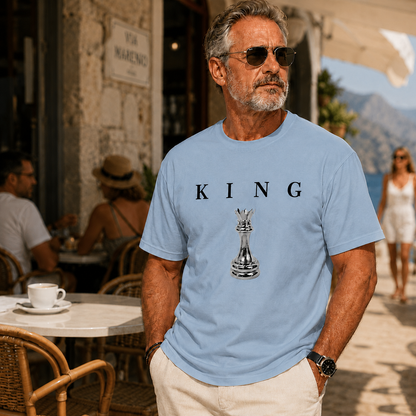 👑 Men’s KING Chess Graphic T-Shirt