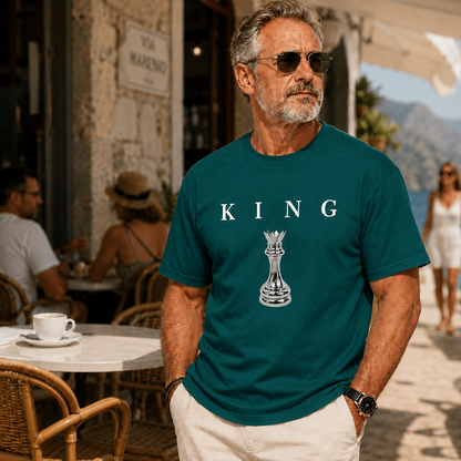 👑 Men’s KING Chess Graphic T-Shirt