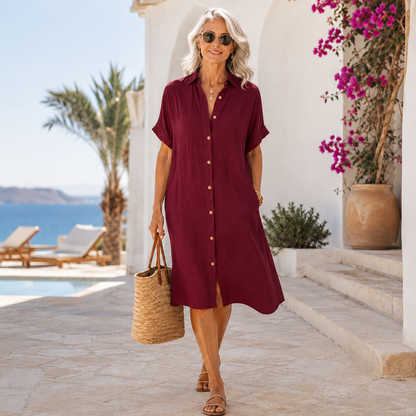 Women’s Oversized Shirt Dress