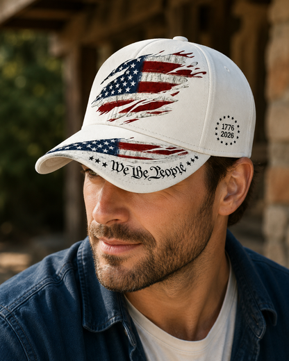 🧢 250th Anniversary Print Baseball Cap