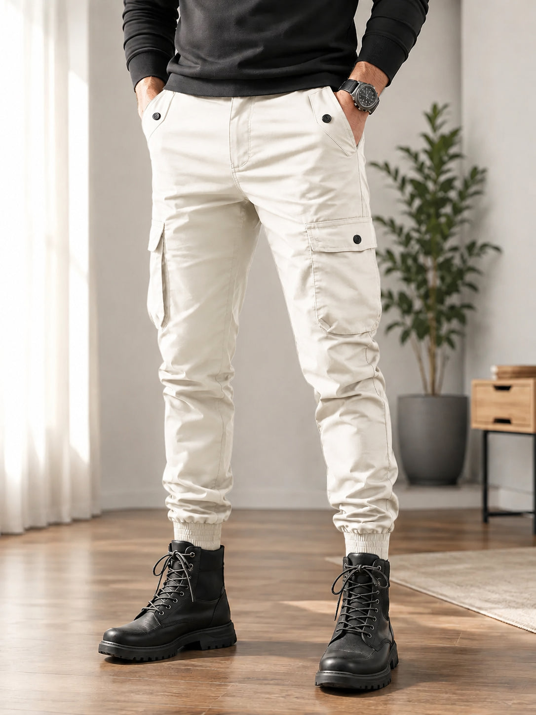 Men's Tactical Cargo Jogger Pants