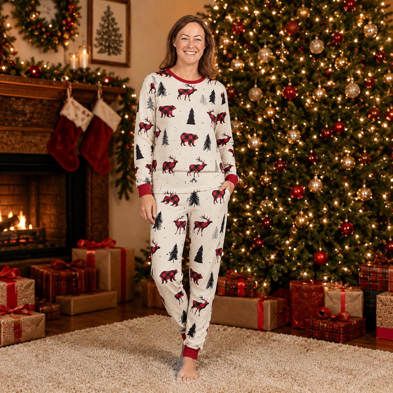 Christmas Family Matching Pajamas Set（副本）