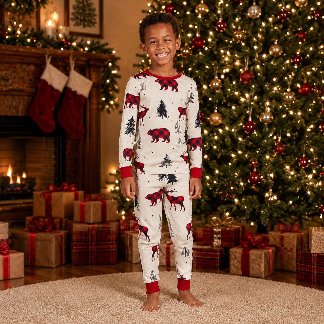 Christmas Family Matching Pajamas Set（副本）