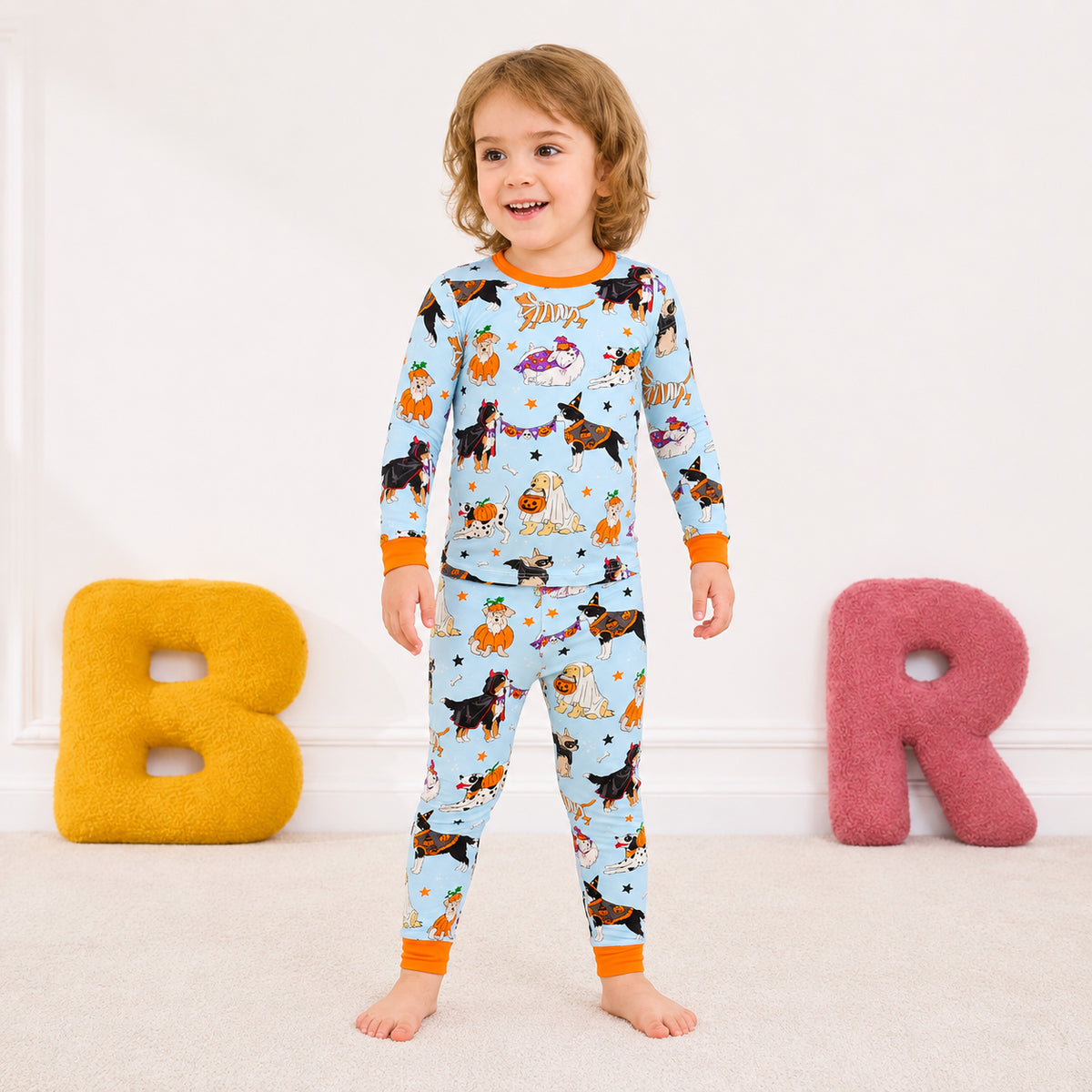 Kids Bamboo Holiday Pajama Set