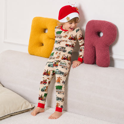 Kids Bamboo Holiday Pajama Set