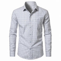 White Blue Plaid