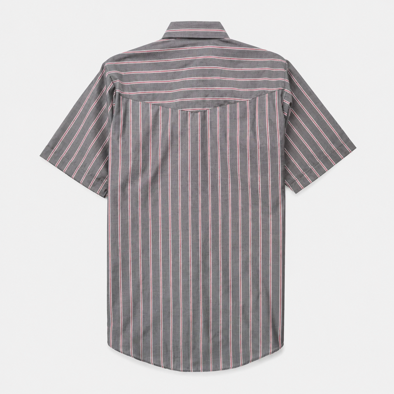 Men’s Classic Striped Western Pearl-Snap Shirt