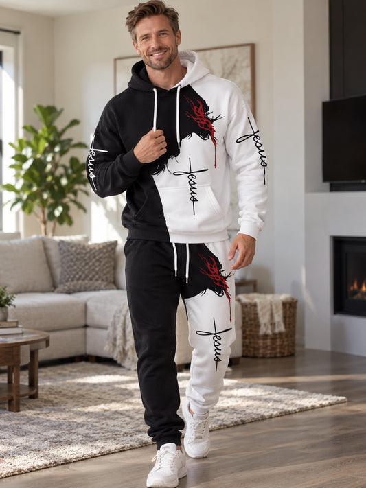 Unisex Lion of Judah 3D Tracksuit Set