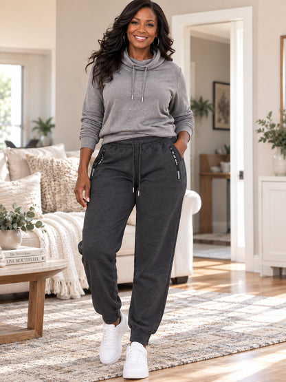 Women's Sherpa-Lined High-Waisted Pants