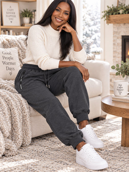 Women's Sherpa-Lined High-Waisted Pants