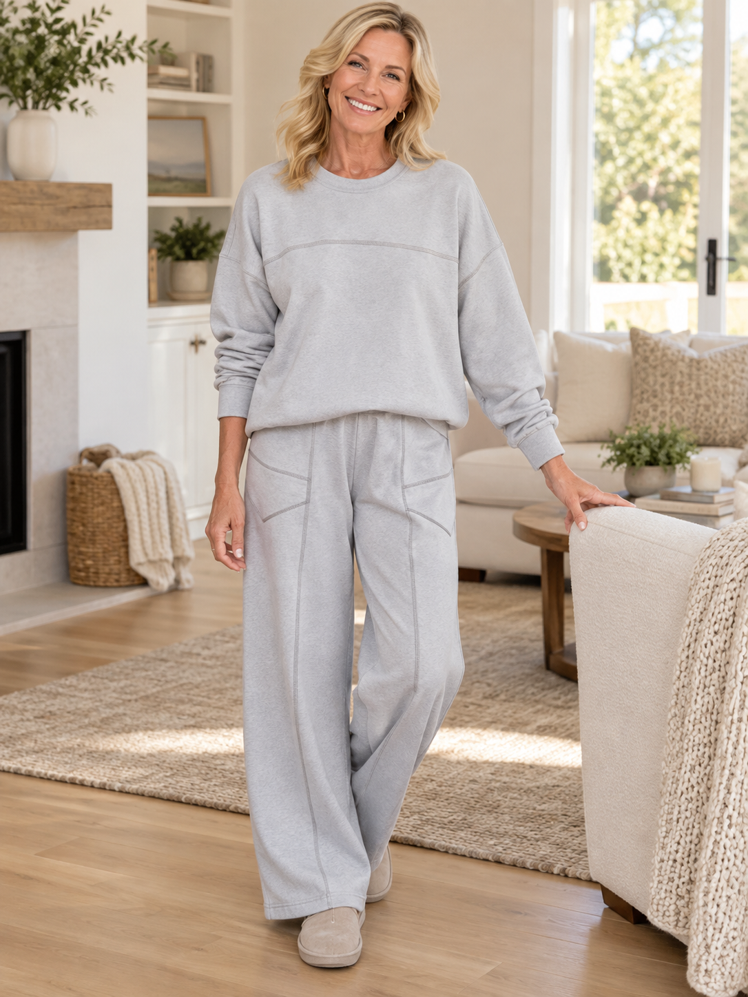 Women's Ultra-Soft Lounge & Travel 2-Piece Set