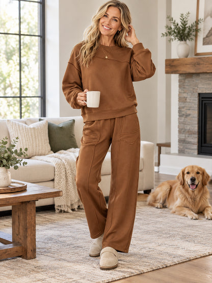 Women's Ultra-Soft Lounge & Travel 2-Piece Set