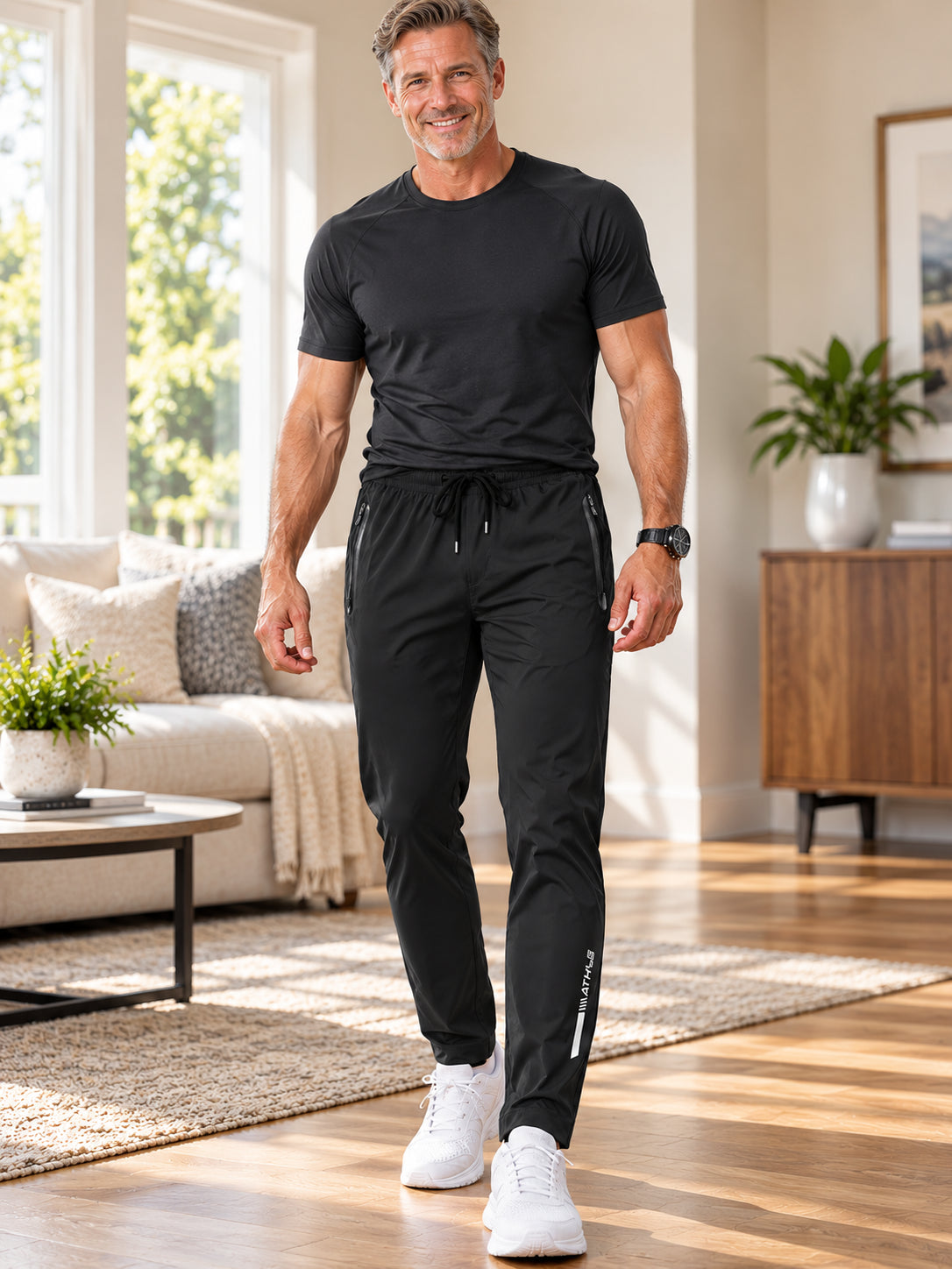 Men’s Ultra-Stretch Lightweight Casual Pants