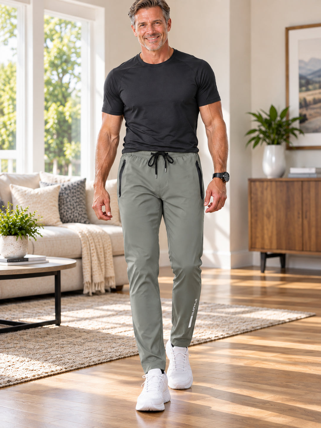 Men’s Ultra-Stretch Lightweight Casual Pants