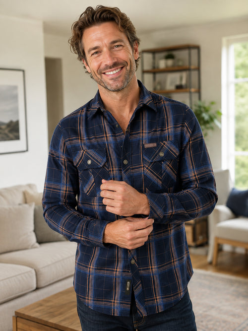 Men's Heavy-Duty Plaid Heritage Shirt
