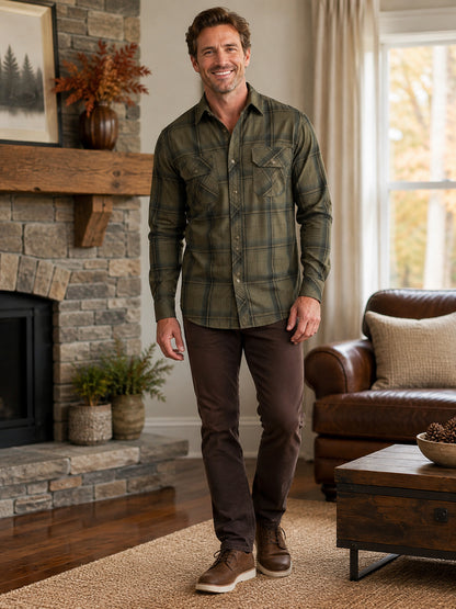Men's Heavy-Duty Plaid Heritage Shirt