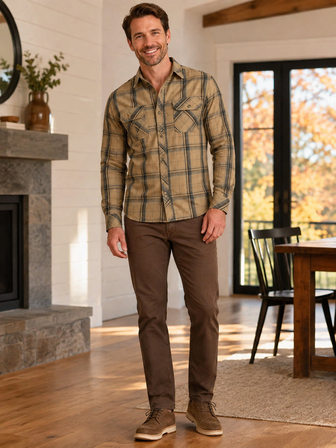 Men's Heavy-Duty Plaid Heritage Shirt