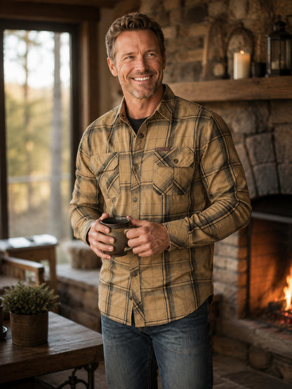 Men's Heavy-Duty Plaid Heritage Shirt