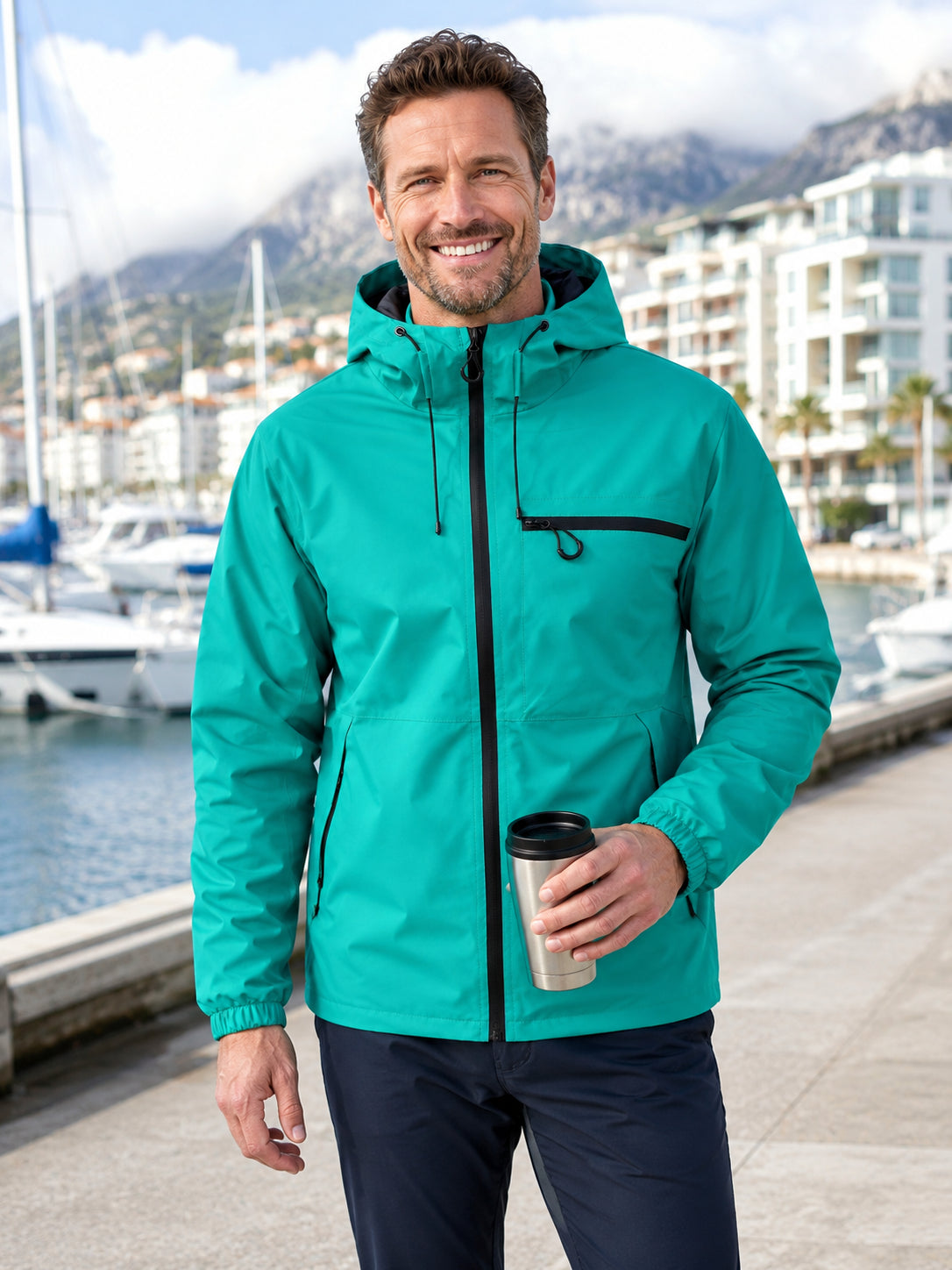 Men's All-Weather Waterproof & Windproof Outdoor Jacket