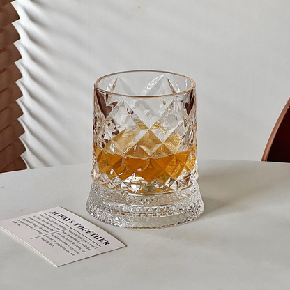 🔥 2026 Trend: The Kinetic Spin Whiskey Glass – Luxury One-Handed Relaxation for True Connoisseurs 🥃✨