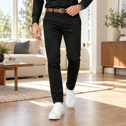 Men's Classic Cotton Fabric Casual Pants
