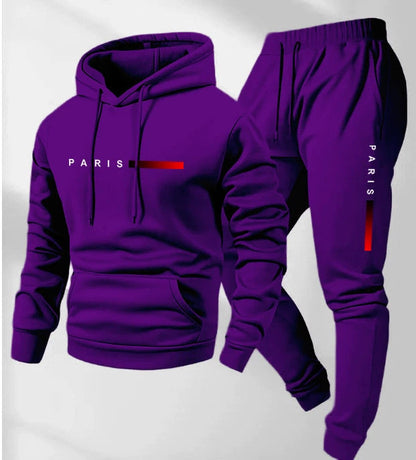 Men's Casual Hoodie & Jogger Pants Set