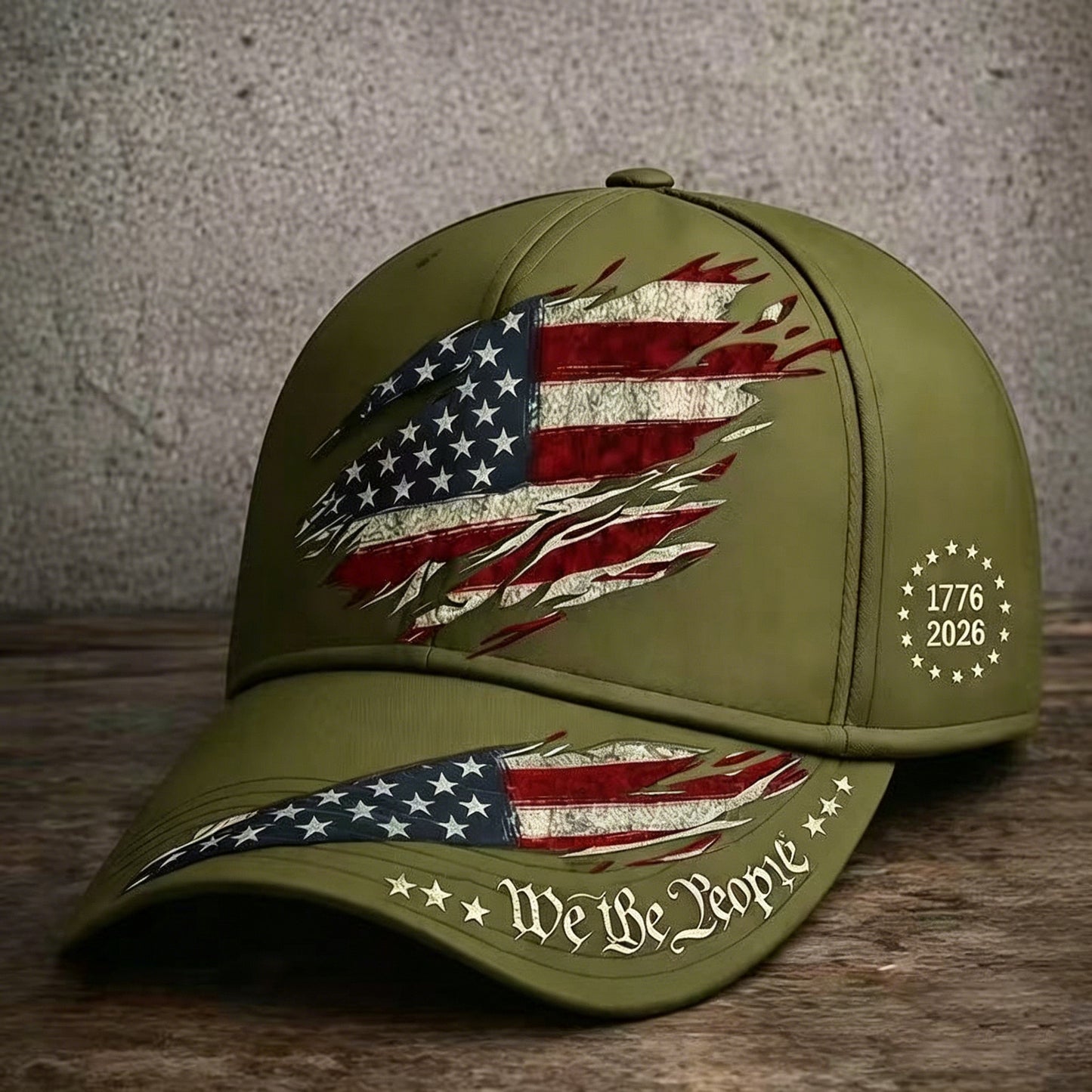 🧢 250th Anniversary Print Baseball Cap