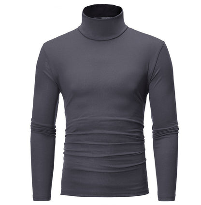 Men's Warm Slim-Fit Turtleneck Shirt