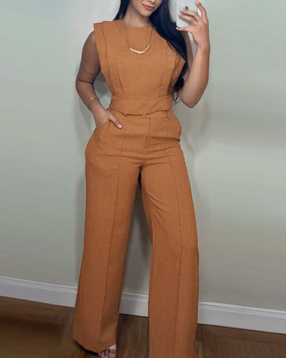 🔥Elegant Women's Office 2-Piece Suit Set