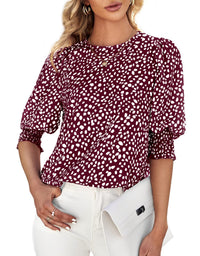 Burgundy Dot