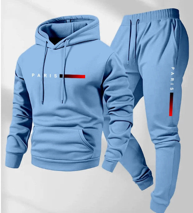 Men's Casual Hoodie & Jogger Pants Set