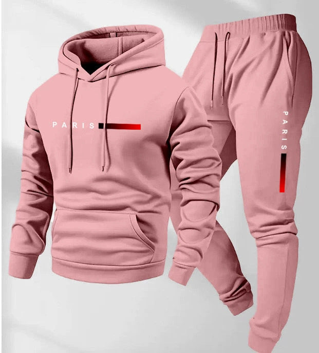 Men's Casual Hoodie & Jogger Pants Set