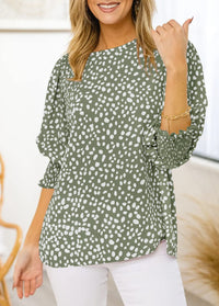 Sage Green Dot