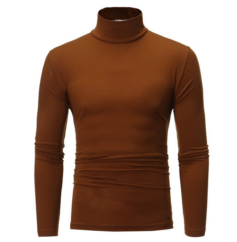 Men's Warm Slim-Fit Turtleneck Shirt