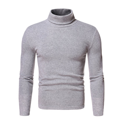 Men's Warm Slim-Fit Turtleneck Shirt