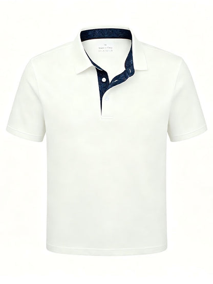 👕 Men's Quick-Dry Performance Polo Shirt | Moisture-Wicking & UPF30+