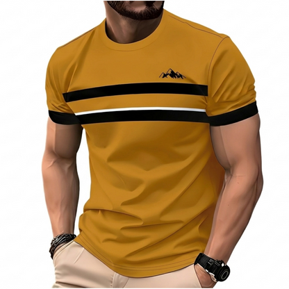 ☀️3-Pack Men’s Gradient Stripe Quick-Dry T-Shirts