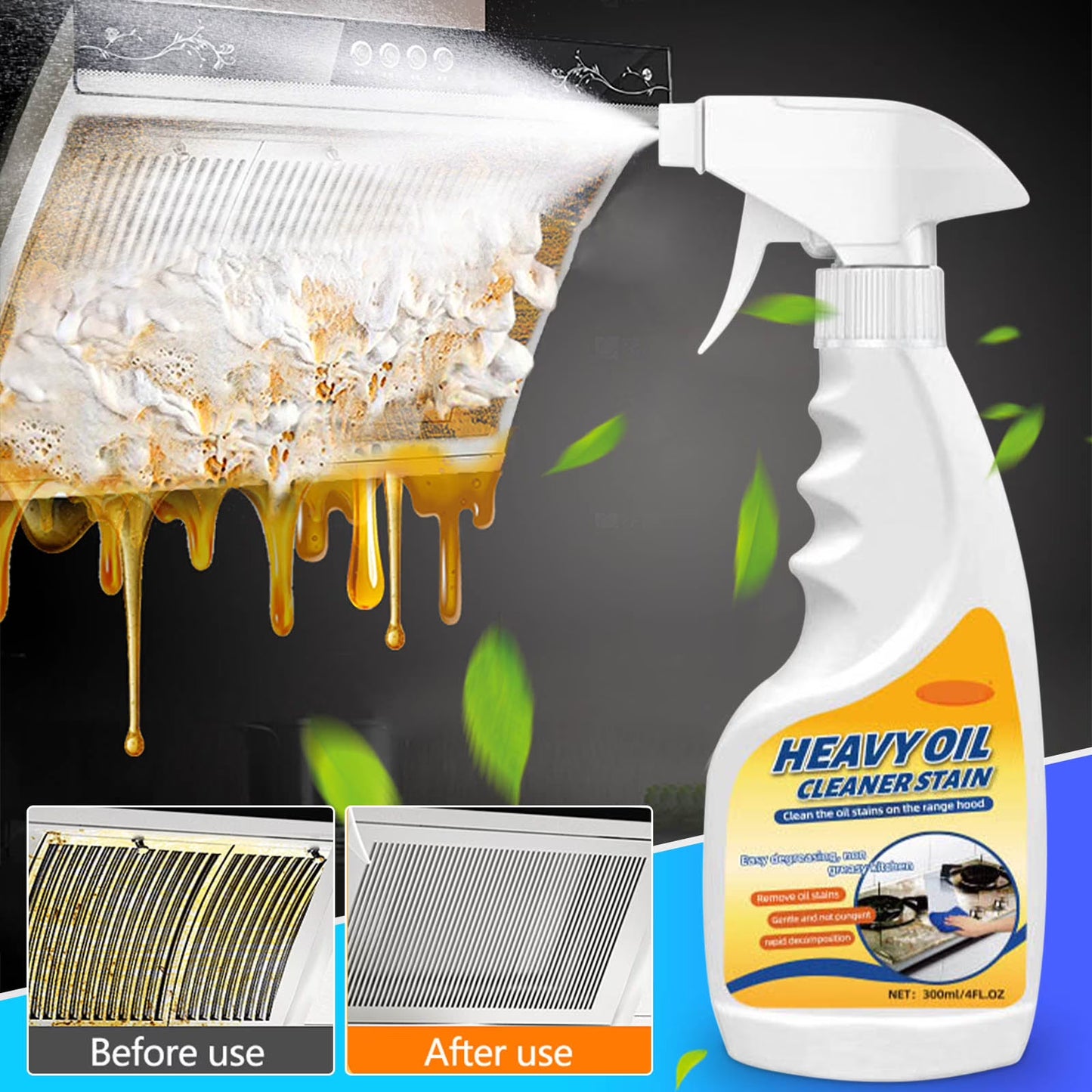 Powerful Degreaser Cleaning Spray for Kitchen