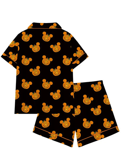 Cute & Cozy Halloween Pumpkin Pajama Set