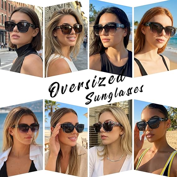 🔥Polarized Fit Over Sunglasses for Women🕶️ – UV400 Protection for Prescription Glasses ✨