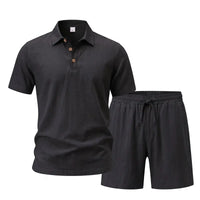 Black Shorts set