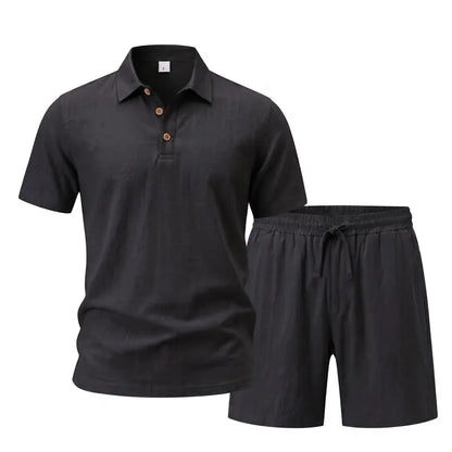 Men’s Linen-Blend Vacation Set