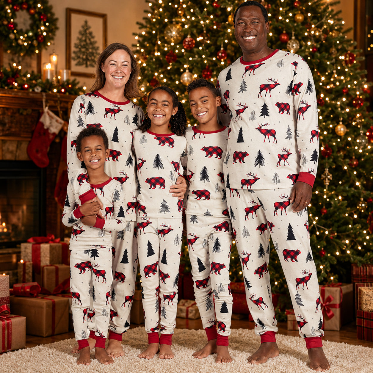 Christmas Family Matching Pajamas Set（副本）