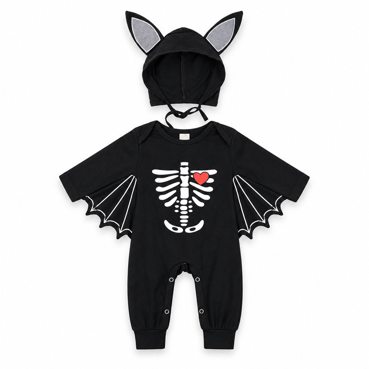 Baby Halloween Bat Romper