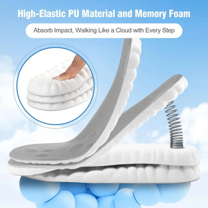 👟 Premium 4D Cloud Anti-Fatigue Insoles