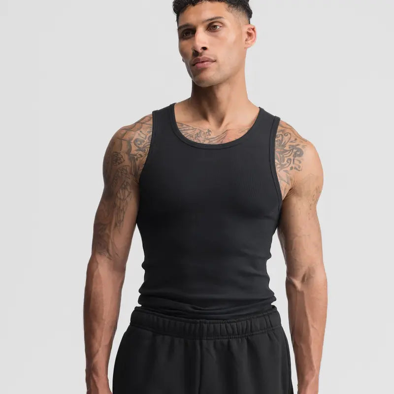 Men’s Cotton Fitted Tank Tops
